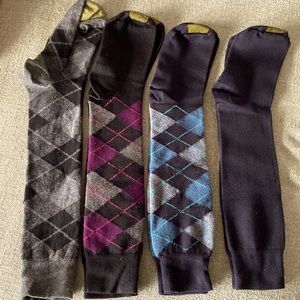 Argyll knee socks